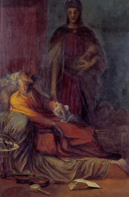 The Messanger, George Frederick Watts. The Messenger, also known as &lsquo;The Message of Peace&