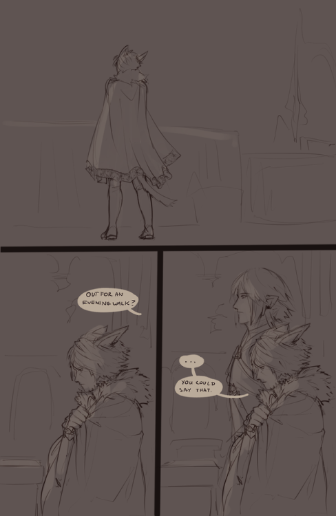 fabledtactician:also take this short early hw haurchefant comic as an offering