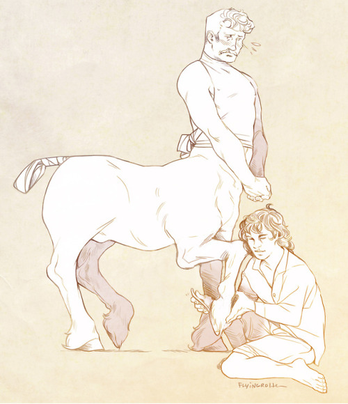 camilleflyingrotten: The story is about a centaur who fell in love with a human slave.(CORRECTED VER