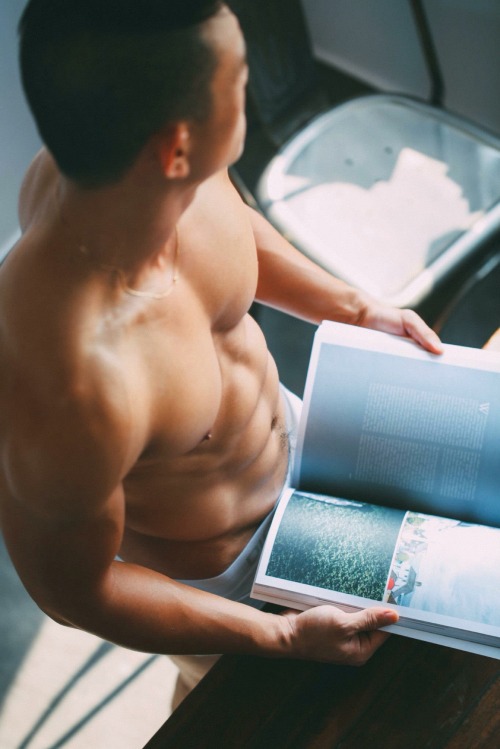 melaninmuscle:  Huy Nguyen aka Luffy Piece photographed by Tam Bui From the album “Erotika”