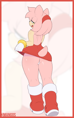 3mangos:Amy Rose request from yesterdays