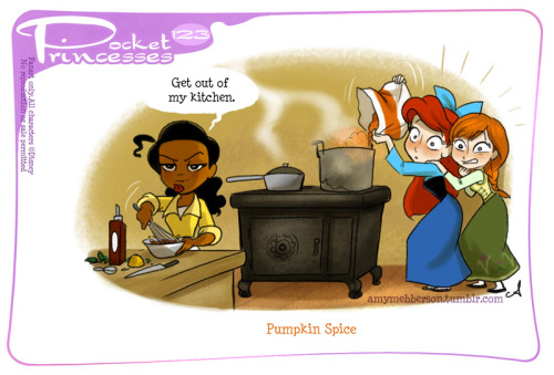 amymebberson:Pocket Princesses 123: Pumpkin SpicePlease reblog, do not repostFacebook page