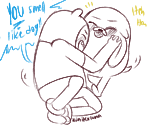 kinikxluna:  okay okay it’s canon that these boys give each other kissies but like?? siblings annoying each other with affection is my jam 
