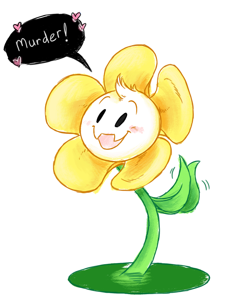 How to Draw Flowey - Undertale 