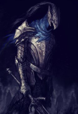 darksoulsartblog:    Artorias the Abysswalker   by Vulpes-Ibculta    