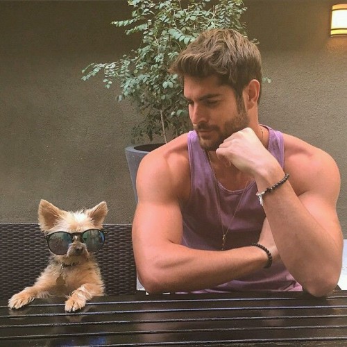 dornanshades:  Nick Bateman and his dog Joey adult photos