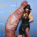 assiraphales:assiraphales:I love that heidi klum, international super model and tv personality, was like “I’m going to be a worm for halloween” and went for the most horrifying hyper realistic version possible and was quoted saying (in said worm