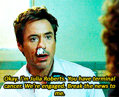 theironman:  Well, go ahead, give me an action to do. Give me a scene. 