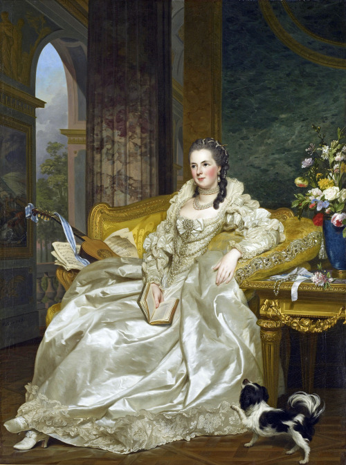 The Comtesse d'Egmont Pignatelli in Spanish CostumeAlexander Roslin (Swedish; 1718–1793)1763Oil on c