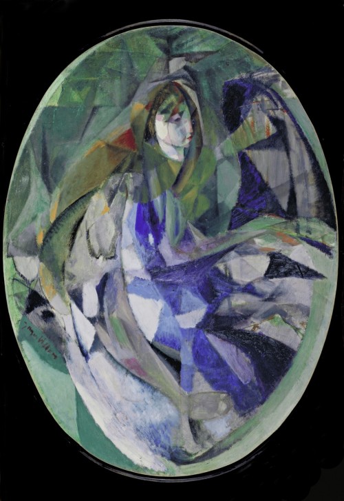 Girl at the Piano, Jacques Villon, c. 1912-14, MoMA: Painting and SculptureHelen Acheson BequestSize