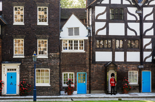 travelthisworld:  Yeomen Houses Tower of London, London, England | by John and Tina Reid 