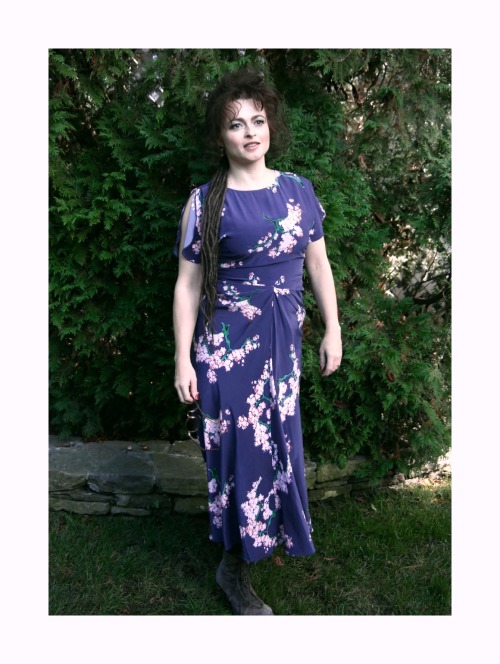 These are a few of my favourite things! | #13Helena Bonham Carter &amp; that flowery purple dress.Wo