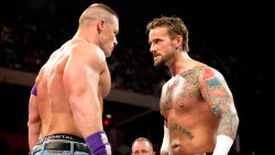 fishbulbsuplex:  John Cena vs. C.M. Punk