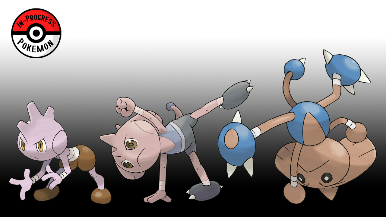 In-Progress Pokemon Evolutions — Tyrogue's strong competitive spirit helps  this