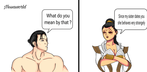 It Seems That Sareena's New Hobby Worries Ashrah, However Bi Han Doesn't Seem To Mind.