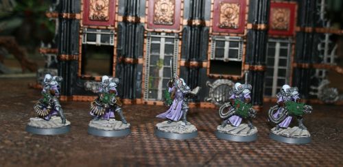 First plastic sisters painted…- Retributor squad- Repentia Superior / Mistress of Repentance