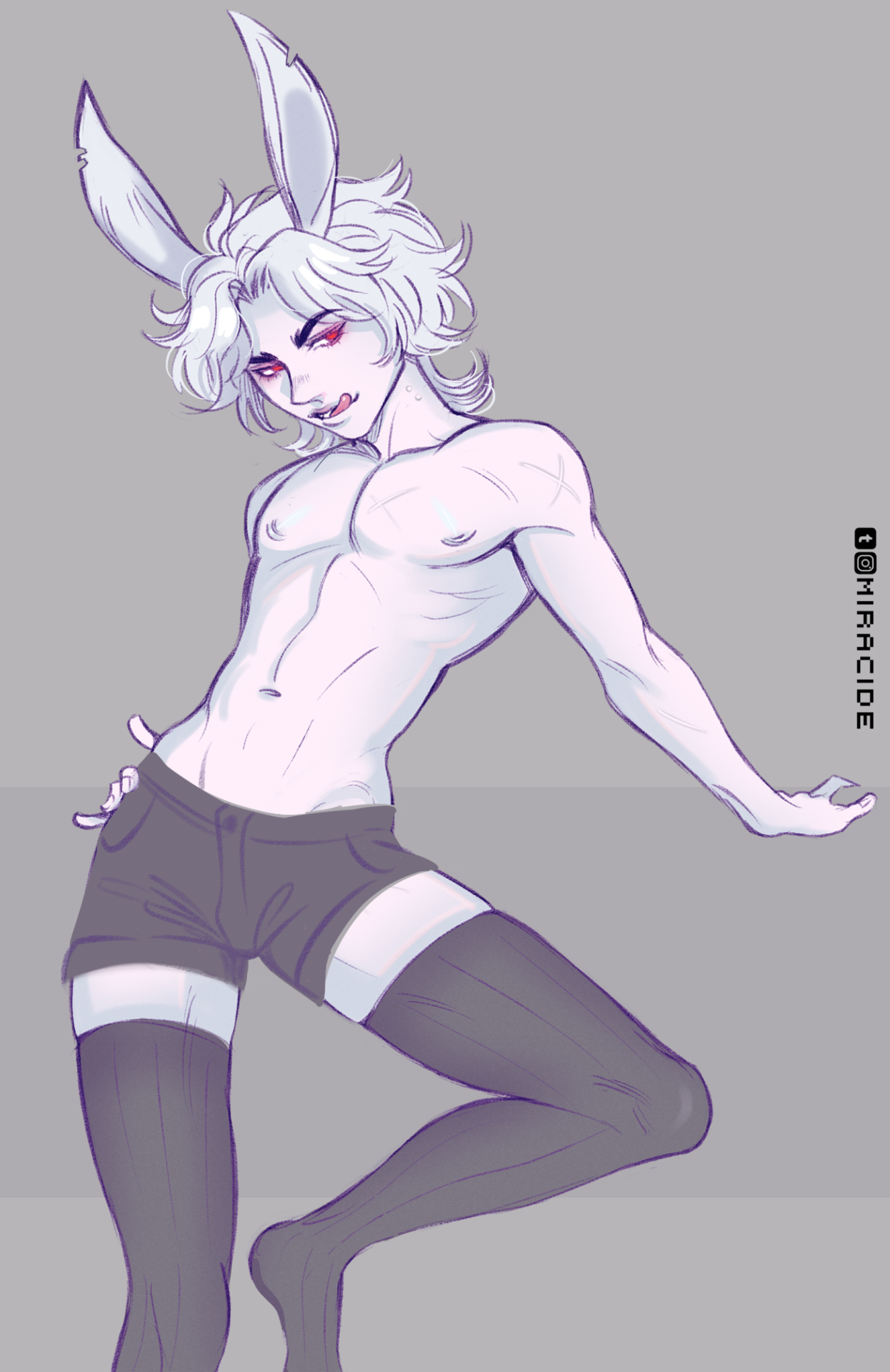 i said himbo rights — a bunny oc