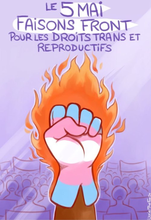 [France]  This Sunday will be a day of demonstrations for trans rights in all major French cities