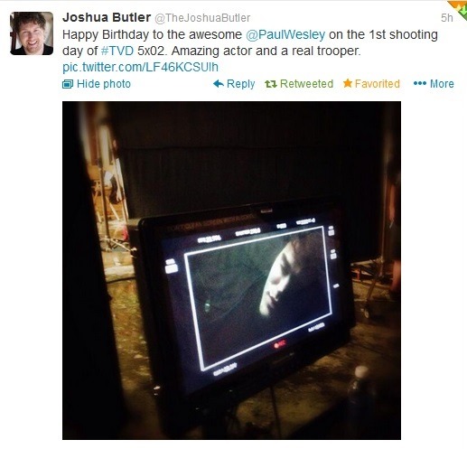 ochiyomadlen:  TVD Cast &amp; Crew’s birthday tweets for Paul! :) 