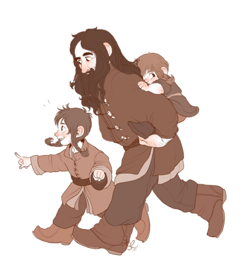 honeytreebusybee:Young Family UrMy other contribution to the Hobbitcon 2015 ff project