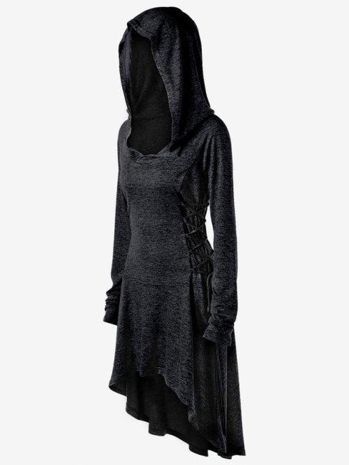 noodlerdoodler: magicalshopping: ❤ Hoodie Dress ❤ | free shippingplease don’t remove this capt