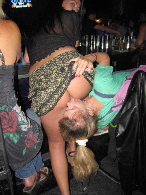 hiden8kd:Looks like your about a quart low.Eating her roommates pussy at the university bar