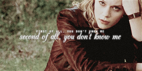 scotthaley:“I guess I’m just a riddle wrapped in a mystery inside a bitch.” - Peyton Sawyer  for Charlotte. Merry Christmas! 