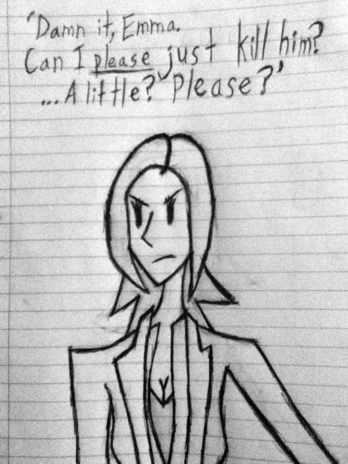 chupacabrapequeno: soulpunchftw: So, I drew Regina from Once Upon a Time being sassy this eveni
