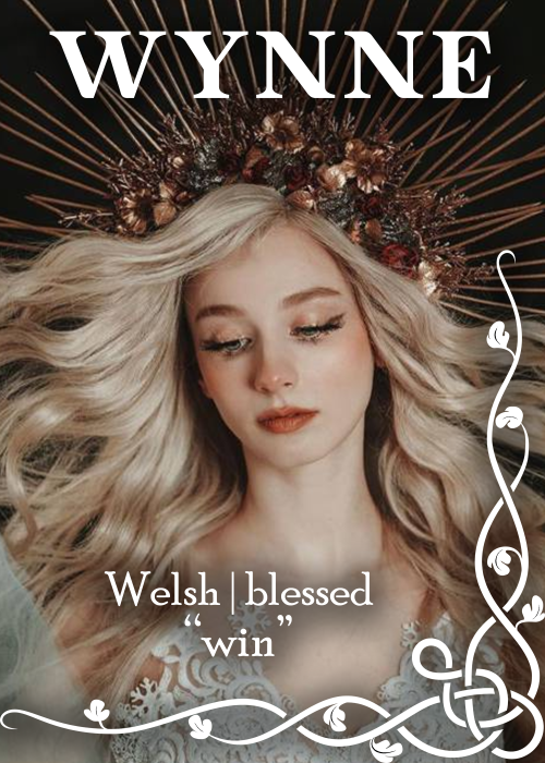 name: wynnemeaning: blessedpronunciation: winorigin: welshwynne is typically recognized as a female 