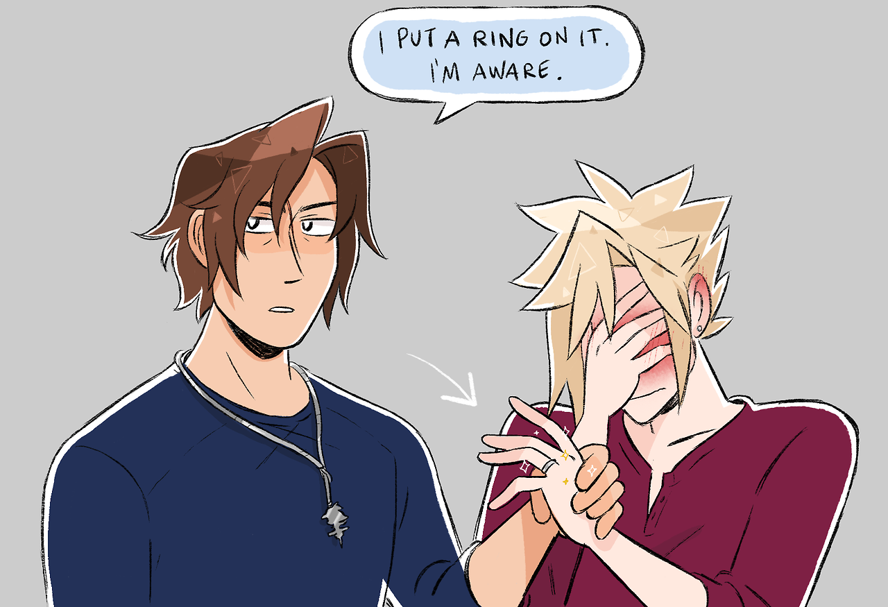 liverpepper:  Cloud: Beyoncé?Leon: Don’t see you complaining.Cloud: You can’t