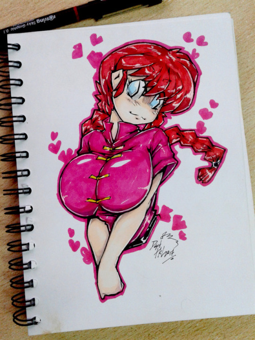 XXX dragoontequila:  Quick Ranma-chan   ;9 photo