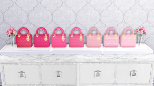 CHRISTIAN DIOR &lsquo;LADY DIOR&rsquo; BAG - VOL.3  Pink Edition DOWNLOAD (Patreon) &am
