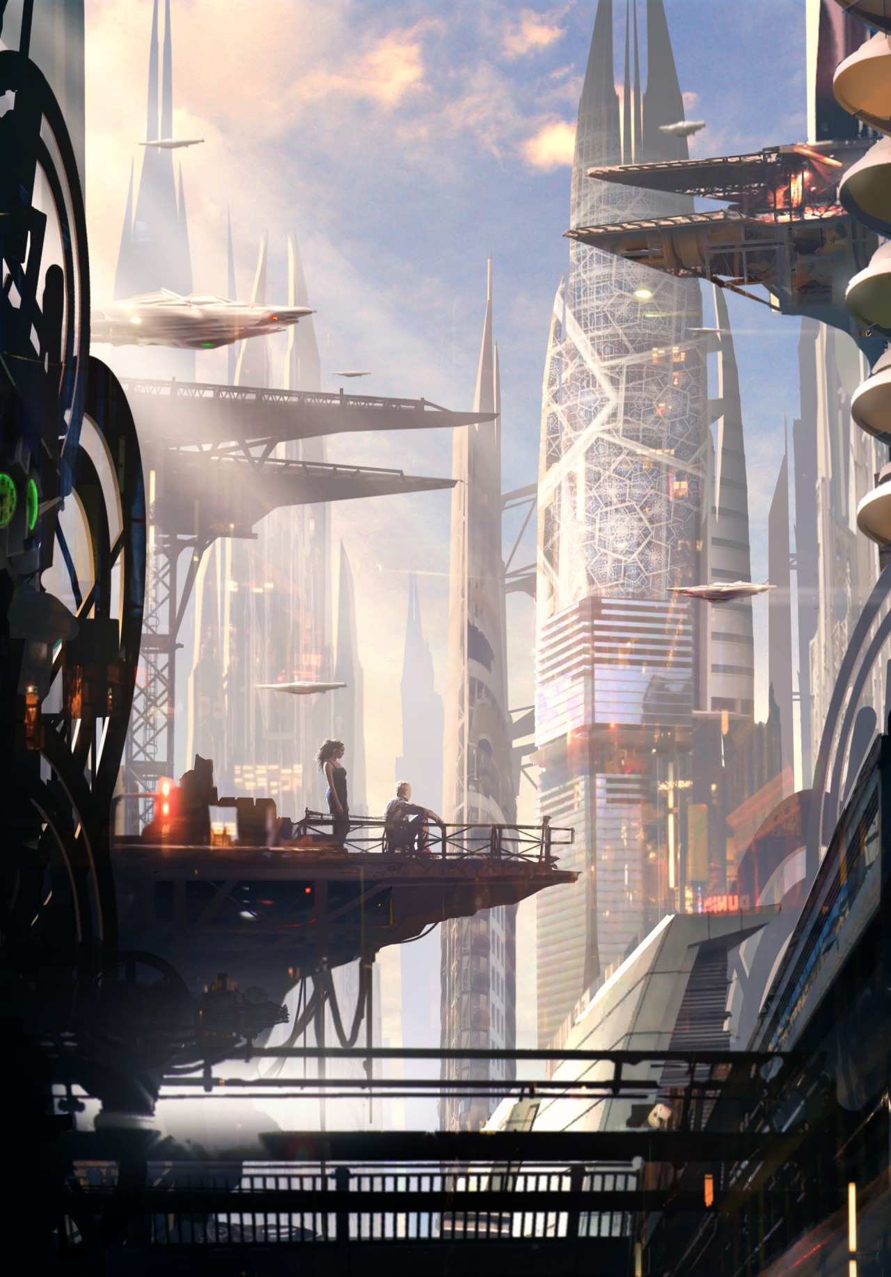 noisy-pics:  Artworks by  Raphael Lacoste  http://raphaellacoste.bigcartel.com/ 