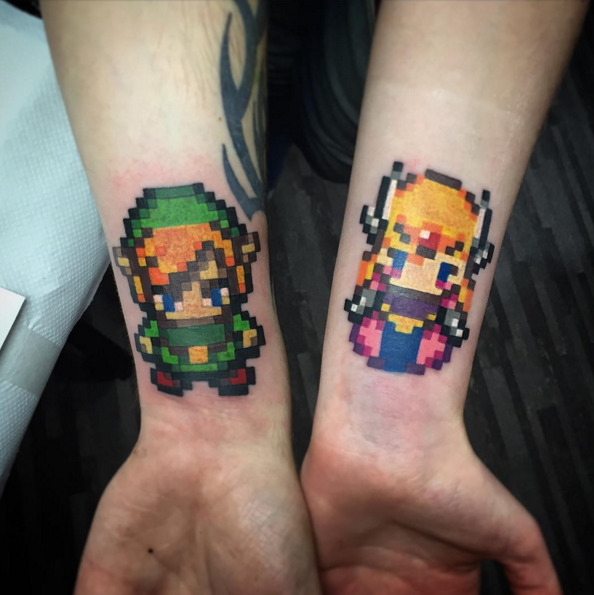 buzzfeedgeeky:  22 “Legend Of Zelda” Tattoos That Will Blow You Away 