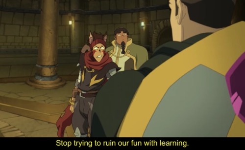amethystspaceprince:Trust Shiro to make it about learning