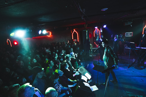 Marc Almond of Soft Cell performs at Brooklyn Bazaar for the debut notorious LA party “Sex Cells”.ph