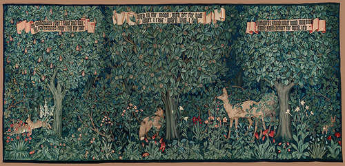 thebirdandthevine:  William Morris (1834-1896) English textile designer, artist and writer associated with the Pre-Raphaelite Brotherhood and English Arts and Crafts Movement.