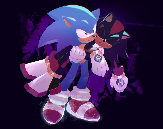 DV (Commissions open!) on X: RT @toonsite: - And how do Sonic and Shadow  get along in Sonic prime? - Well  / X