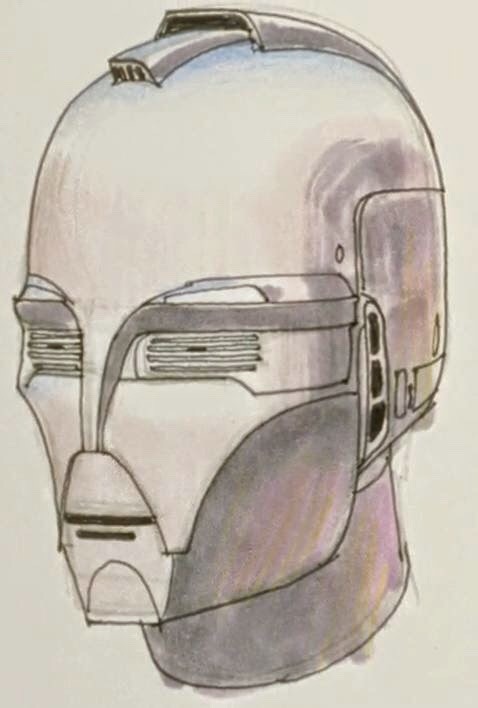 talesfromweirdland:C-3PO design sketches by Ralph McQuarrie. For Star Wars (1977), of course.