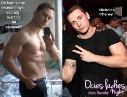  ratetheseguys:  Handsome muscleboy Nicholas Cheney worksout daily and is a kickboxing champ. No wonder the pumped up stud has to earn a crust secretly submitting videos to Rate These Guys.com But we know that when it dawns on the muscle-stallion that