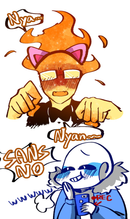 sansbytrashbin:  shanranran:  I want pet a fire cat~~~~~~~~~~~~~~~  Y E S S S S S