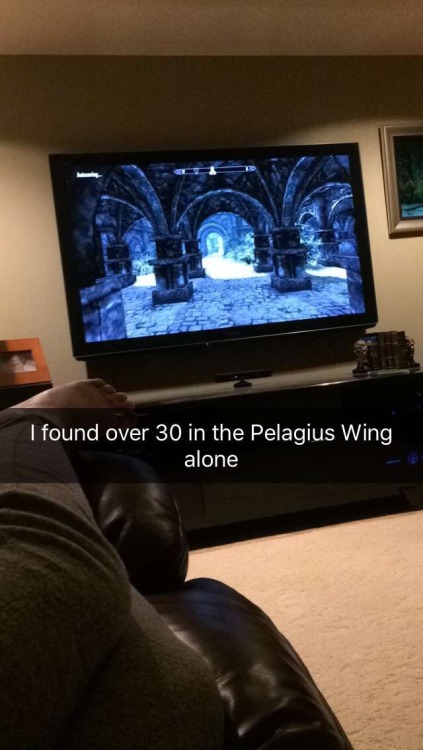 hiddenskyrim:  writing-is-a-bitch:  so this is how I spend my wednesday nights…  I’m not even remotely close to finished. Any goblet I find is going into the hoard   Gobletborn!