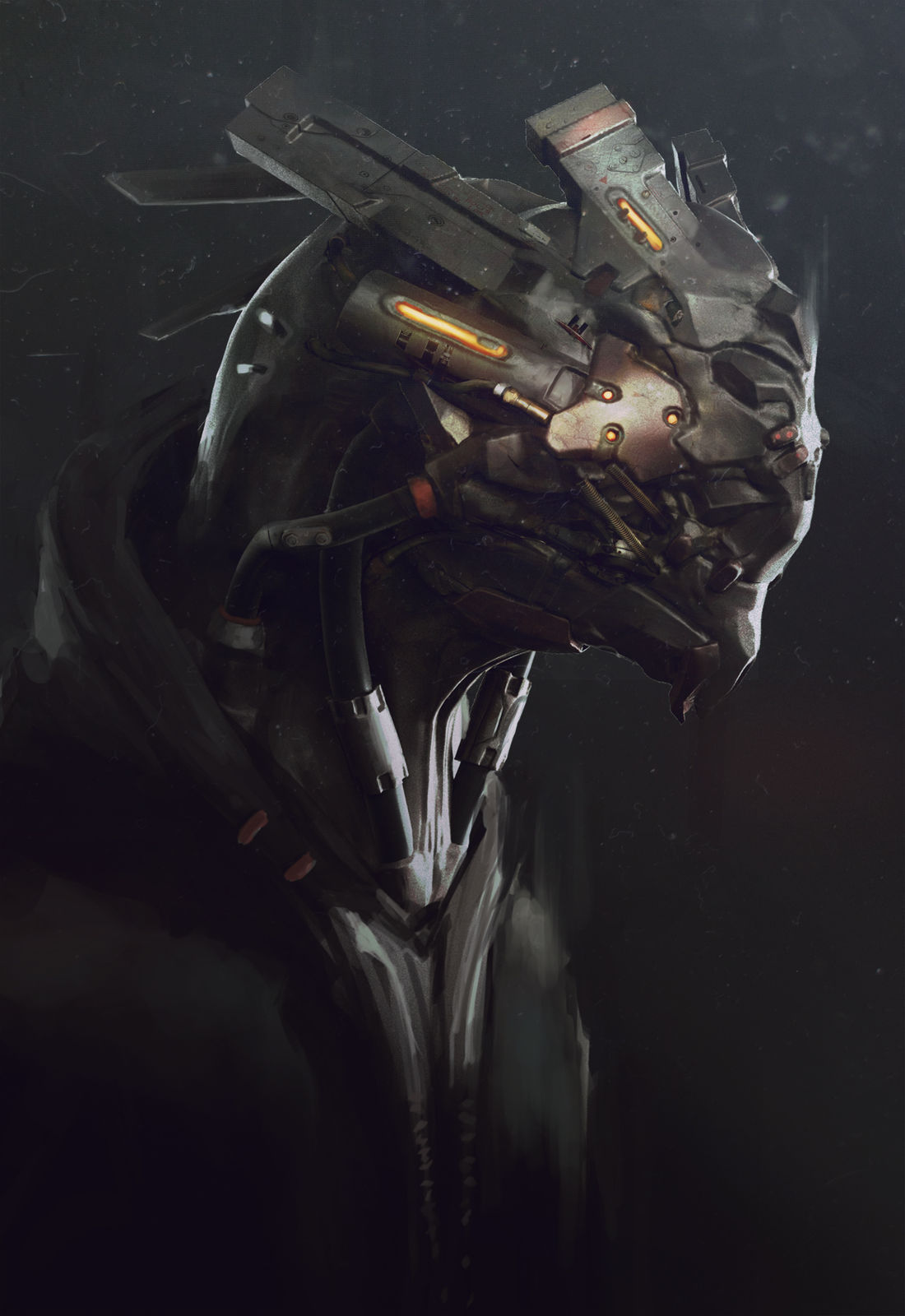 rhubarbes:  rhubarbes:  Velocibot Raptor by Inkognit. (via Inkognit | DrawCrowd)