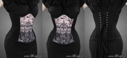 wifetodarkness:  restylepl:  Corsets are finally back in stock:http://www.restyle.pl/eng_m_CORSETS_Steel-Boned-134.htmlVery limited stock!  *dies from wanting all of them yet not being able to afford even one right now* 