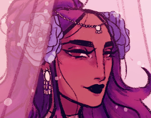 ummmmandy:hello here’s Nadia from The Arcanathis wasnt supposed to be this elaborate, i drew h