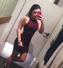 Submit your own changing room pictures now! Tight Dress via /r/ChangingRooms