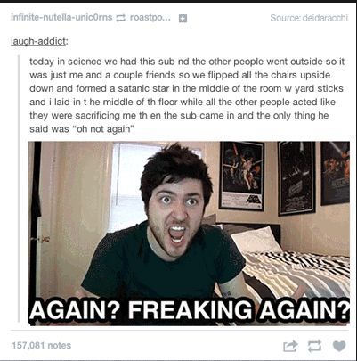 lmao….  That man has stories to tell..
