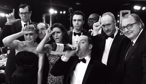 cam-saroyan: @MrTonyHale: Losers!!!  @SAGawards @VeepHBO pic.twitter.com/tbde6woNQX