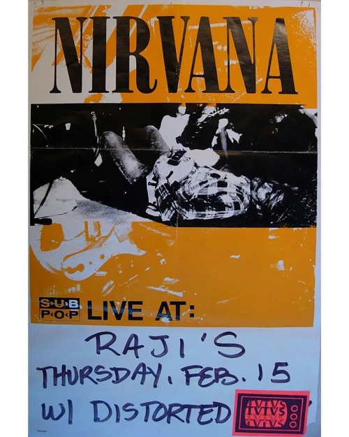Em 15 de Fevereiro de 1990 o Nirvana tocava no Raji’s, em Hollywood, CA. Eles estavam excursio
