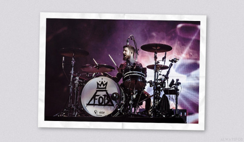 alwaysfob - ABCs of Fall Out Boy↳ D is for Drummer